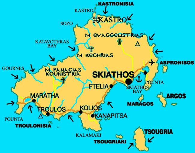 skiathos-map - Horizon Viaggi